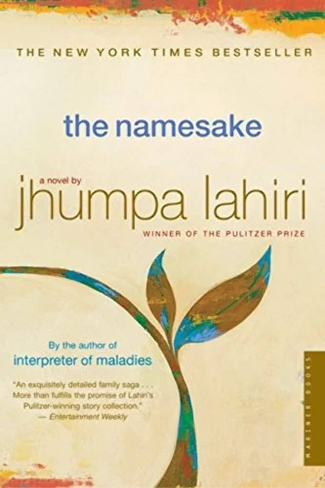Cover of The Namesake by Jhumpa Lahiri